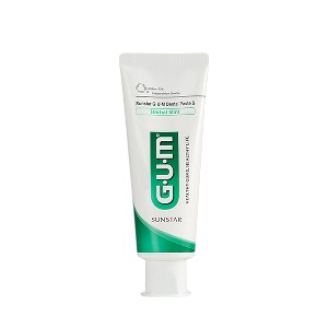 GUM 치과 미백 저자극 임플란트 전용 치약 덴탈페이스트S (130g)
